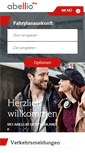 Mobile Screenshot of abellio.de
